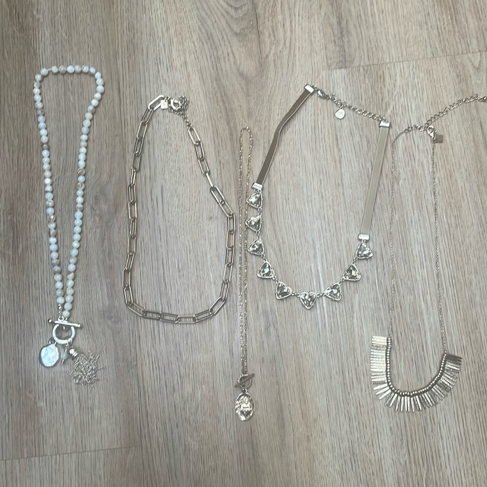 5 Necklaces